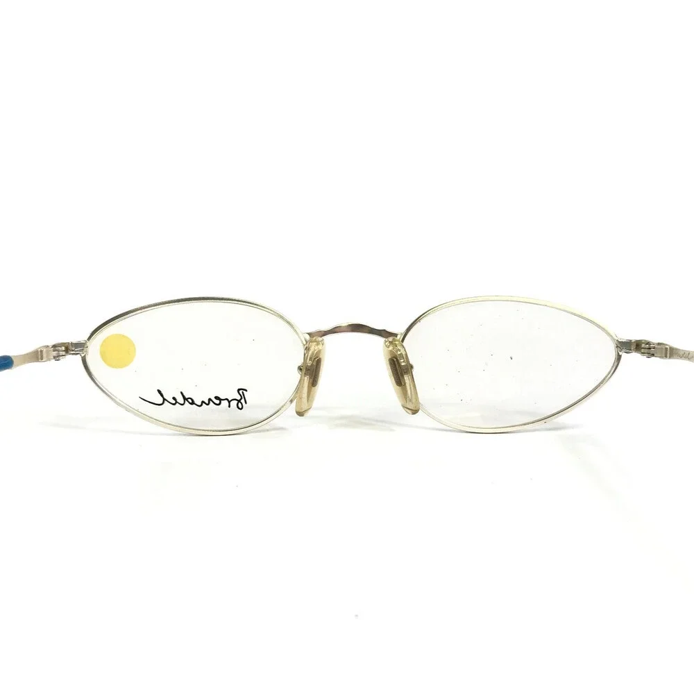 Brendel Eyeglasses Frames MOD.4577 COL.1 Blue Matte Silver Wire Rim 50-21-140